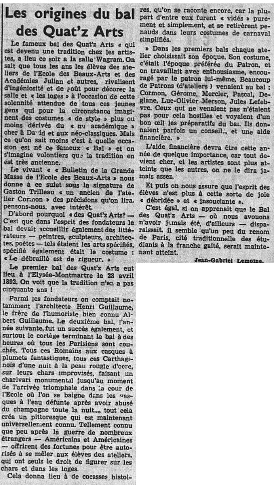 Extrait du quotidien L’Echo de Paris du 24 juin 1936